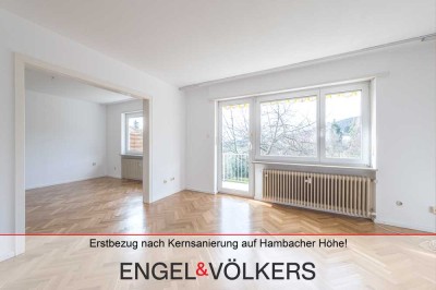 Erstbezug nach Kernsanierung auf Hambacher Höhe: Helle 2,5-Zimmerwohnung mit Blick!