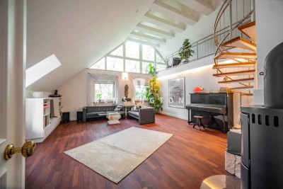 KENSINGTON - Exklusiv - atemberaubende Dachgeschosswohnung mit privatem Lift