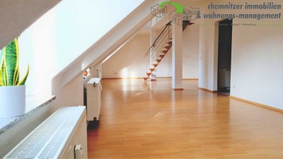 Exklusives Maisonette-Highlight mit Einbauküche & Aufzug auf dem Chemnitzer Kaßberg