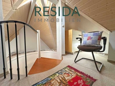 Stilvolles Atelier-Loft mit Aufzug, Balkon, TG-Stellplz. in zentraler Lage von Filderstadt