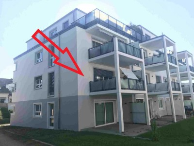 Helle & moderne 3,5-Zi.-Wohnung mit Balkon, Einbauküche & TG-Stellplatz – Tuttlingen Nordstadt
