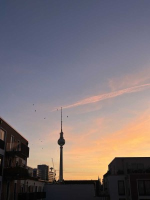 Stilvolle 2-Zimmer-Penthouse-Wohnung mit lux. Innenausstattung mit EBK in Berlin Prenzlauer Berg