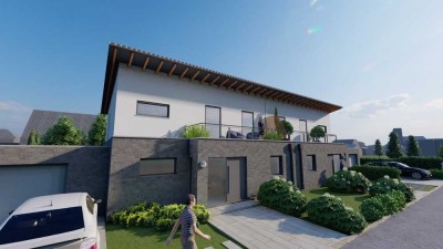 Neubau-Doppelhaushälfte mit Garage – Wohnen in bester Lage von Rheinberg-Vierbaum!