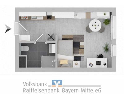 Hohe Auslastung & Rundum-Sorglos-Paket: Erdgeschossapartment im Mietpool