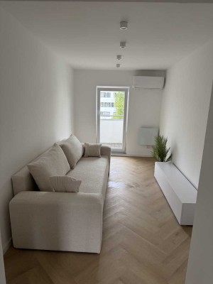 Moderne möblierte 2-Zimmer-Wohnung mit Balkon & Klimaanlage – Erstbezug nach Kernsanierung
