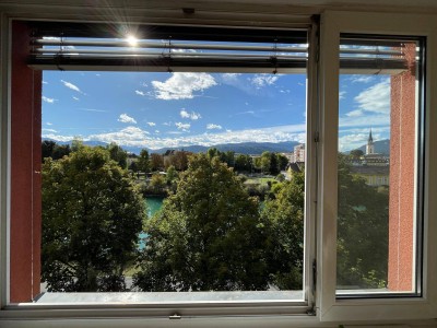 2-Zimmer-Wohnung mit Blick auf die Drau