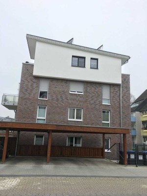 Moderne 2-Zimmer-Penthouse-Wohnung mit Balkon und Carport in zentraler Lage von Langenfeld