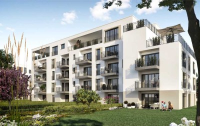 2023 fertiggestellt: 2-Raum-Wohnung mit Balkon und Einbauküche in Rastatt