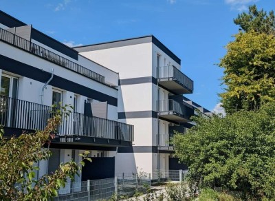 ERSTBEZUG: durchdachte barrierefreie 2 Z-Wohnung 3. OG mit Balkon & TG