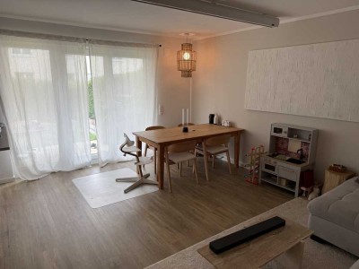 Moderne 3-Zimmer-Gartenwohnung mit ca. 80 m², Terrasse, TG-Stellplatz & Gäste-Duschbad