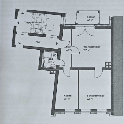 580 € - 51,63 m² - 2.0 Zi. - Einbauküche - Balkon