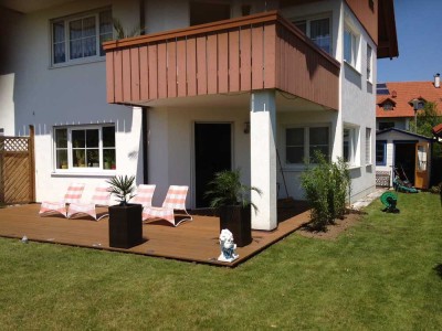 3-Zimmer-Wohnung, mit großer Südterrasse und Garten