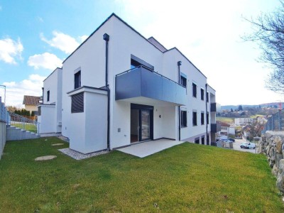 Mietkauf macht Eigentum leistbar! 2-Zimmer-Wohnung mit Gartenterrasse im Gablitzer Zentrum - Neubau Erstbezug