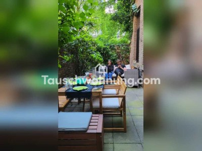 Tauschwohnung: 1,5-Zimmer-Wohnung mit Terrasse im Herzen von Köln