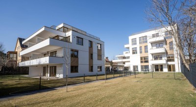Neubauerstbezug Penthouse mit eigenem Dachgarten, 2 Zimmer + Galerie, Mödling, Zentrum mit Grünblick
