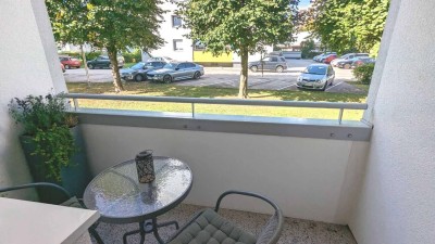 Wels Vogelweide: 82m² Erdgeschoßwohnung mit Loggia