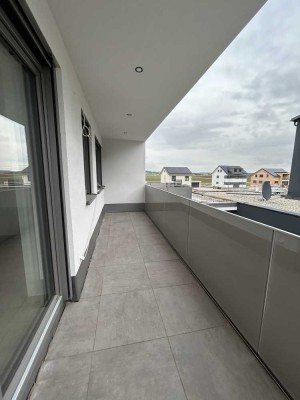 Moderne Neubauwohnung im Hochparterre