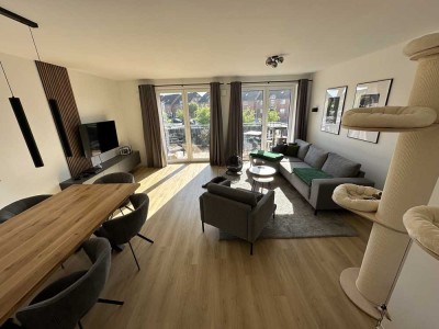 Wunderschöne 4-Zimmer-Wohnung mit großem Balkon, 2 Bädern und 2 Carport-Stellplätzen in Pampow
