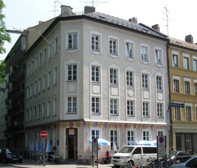 Helle 2-Zimmer-Wohnung im 1. OG in München-Au