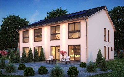Platz für zwei Familien – Jetzt Doppelhaus in Naunhof mit ScanHaus planen!