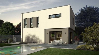 STIELVOLLES BAUHAUS AUF GROSSEM GRUNDSTÜCK