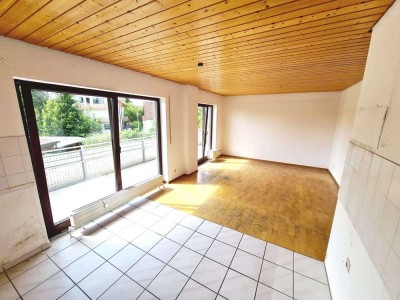 3-Zimmer-Wohnung + (1 Zi) mit 100 qm Wohn/Nutzfläche zentral in Bad Rappenau mit riesigem Balkon