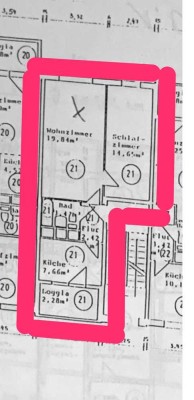 Gemütliche 2-Raum Wohnung mit Balkon in ruhiger Lage – Weimar-Schöndorf