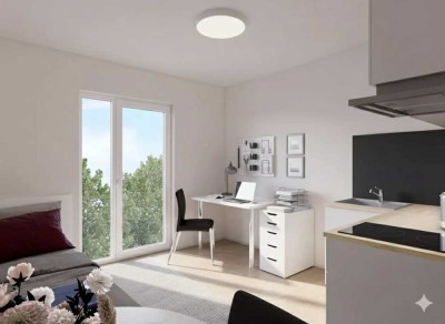 Neubau 1-Zimmer Studenten Apartment direkt an TH/BHF