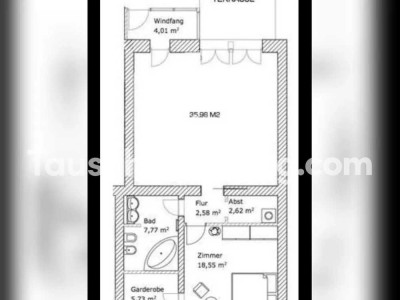 Tauschwohnung: 2,5-Zimmer Wohnung mit großer Terasse