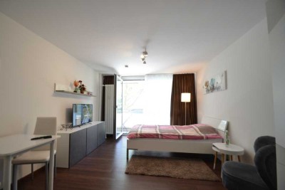 Helles, modernes, topp saniertes Studio-Apartment - Westbalkon – Vollausstattung