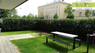 GARTENWOHNUNG - RUHIGER NEUBAU zwischen SCHÖNBRUNN und MEIDLING U6+S-Bahn!