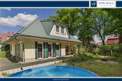 Gepflegtes Einfamilienhaus mit Pool und Nebengelass in begehrter Lage von Zeuthen
