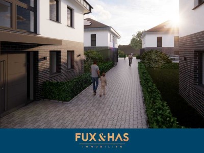 KFW40-Standard mit QNG-Zertifizierung: Neubau-Dachgeschosswohnung in Geeste mit Terrasse & Garten! S