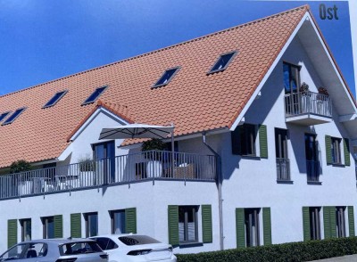 Wunderschöne Maisonette-Wohnung mit großer Dachterrasse in Baindlkirch