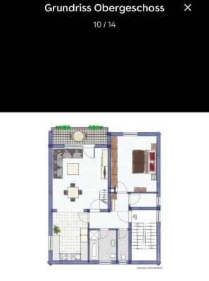Sanierte Wohnung mit vier Zimmern und Balkon in Altomünster