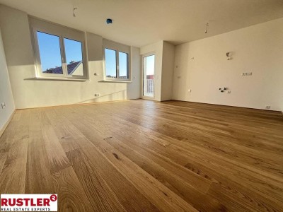 Perfektes Neubauprojekt CALVI | Erstklassige 2-Zimmerwohnung mit Balkon und begehbarer Garderobe