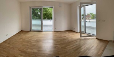 Modernes Penthouse mit großer Terrasse in zentraler, ruhiger Lage