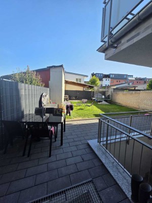 RESERVIERT! 76 m² Erdgeschosswohnung mit Garten - KfW40-Haus -  extrem niedrige Nebenkosten