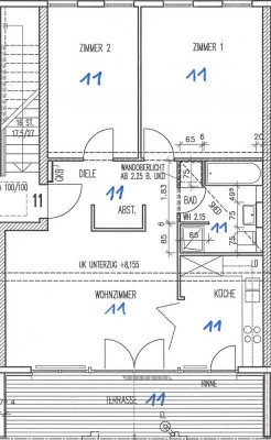 Lichtdurchflutete 3-Zimmer-Penthouse-Wohnung mit Riesenbalkon und Hobbykeller
