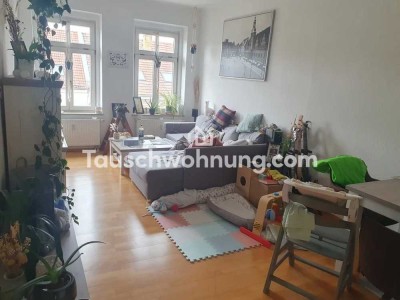 Tauschwohnung: Tauschen kleine Wohnung in Schleußig gegen große Wohnung