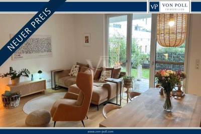 Luxuriöse Neubauwohnung mit exklusiver Ausstattung und privatem Garten in begehrter Lage