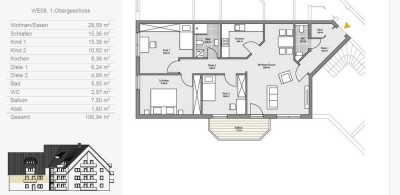 Renovierte 4-ZKB Etagenwohnung mit Balkon  - in Montabaur!