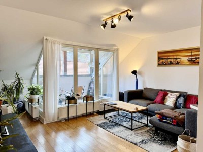 Heidelberg Altstadt: Romantische 3,5-Zimmer-Maisonette mit Loggia