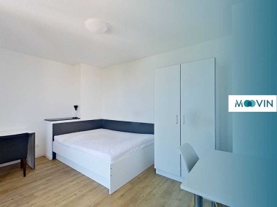 WOHNKOMFORT: Möbliertes 1-Zimmer-Apartment mit BALKON und EBK