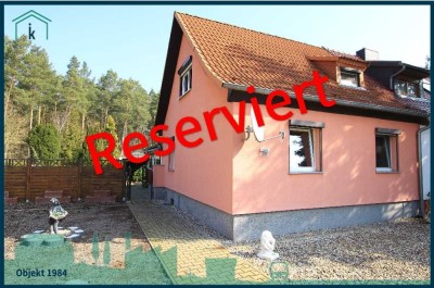 Reserviert! Ihr neues Zuhause: Doppelhaushälfte mit schönem Grundstück