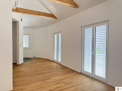 Exklusive energieeffiziente Maisonettewohnung mit beeindruckender Galerie und großer Terrasse - Erstbezug