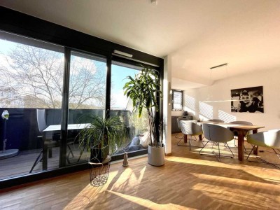 Traumhafte Maisonette mit 4-Zimmern und Weitblick im Würzburger Hubland!