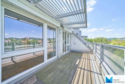 Terrassenwohnung mit Fernblick &amp; Garage