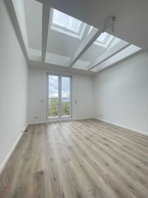 Penthouse-Feeling: Maisonette mit Skylineblick in Sachsenhausen