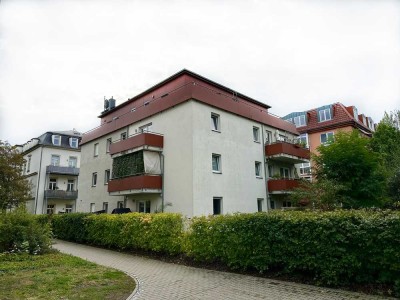 2-Raum im Hinterhaus im aufstrebenden Dresden-Löbtau mit ruhigem Balkon und Stellplatz in Tiefgarage